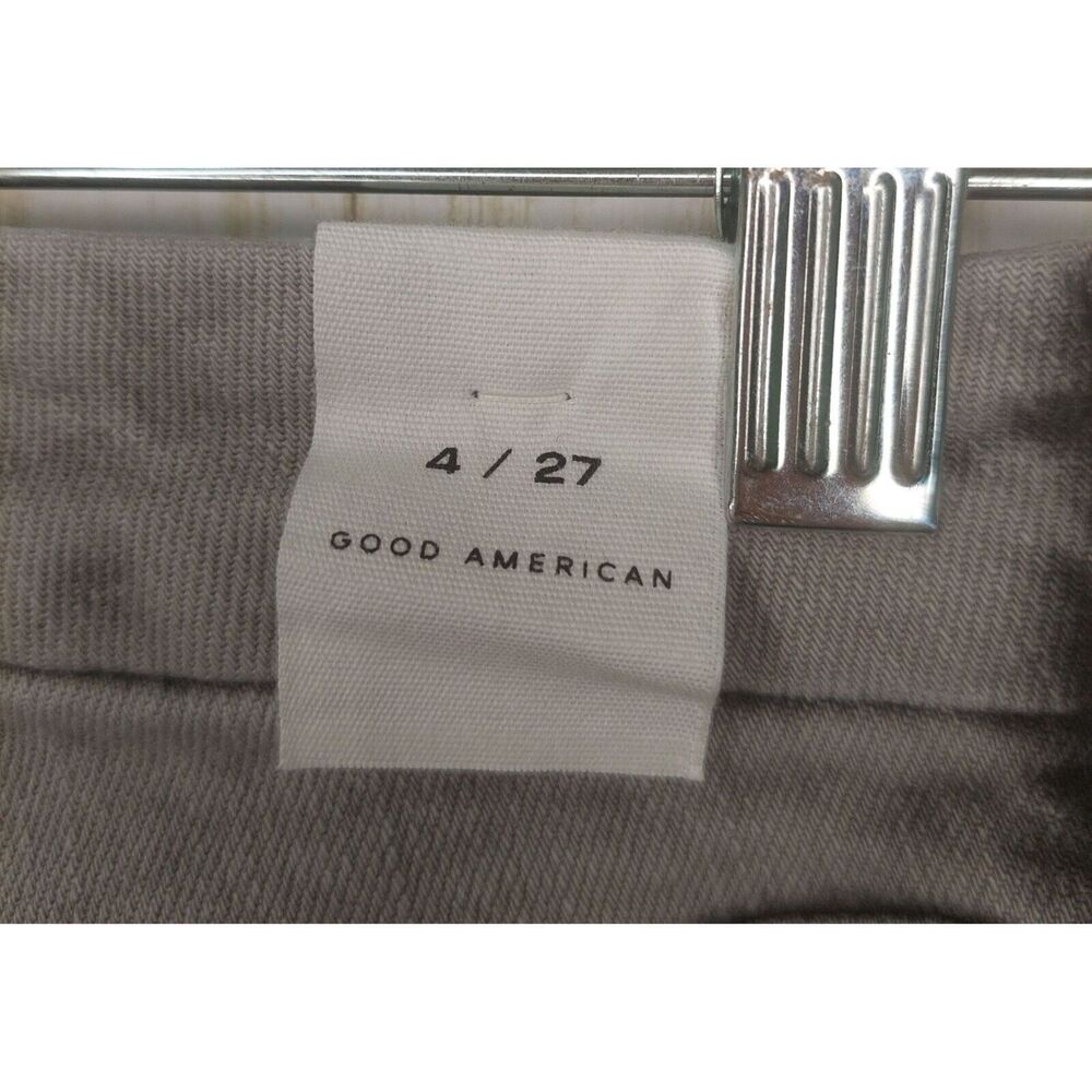 Good American Good Classic Women's Jean's Size 4/27 Gray - Picture 6 of 12